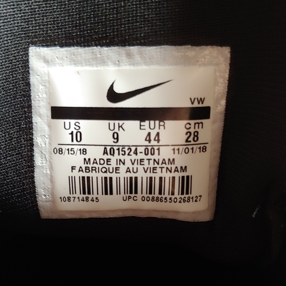 *SOLD*Nike Air Zoom Victory Men's Golf Black Sz 10 - Picture 7 of 8